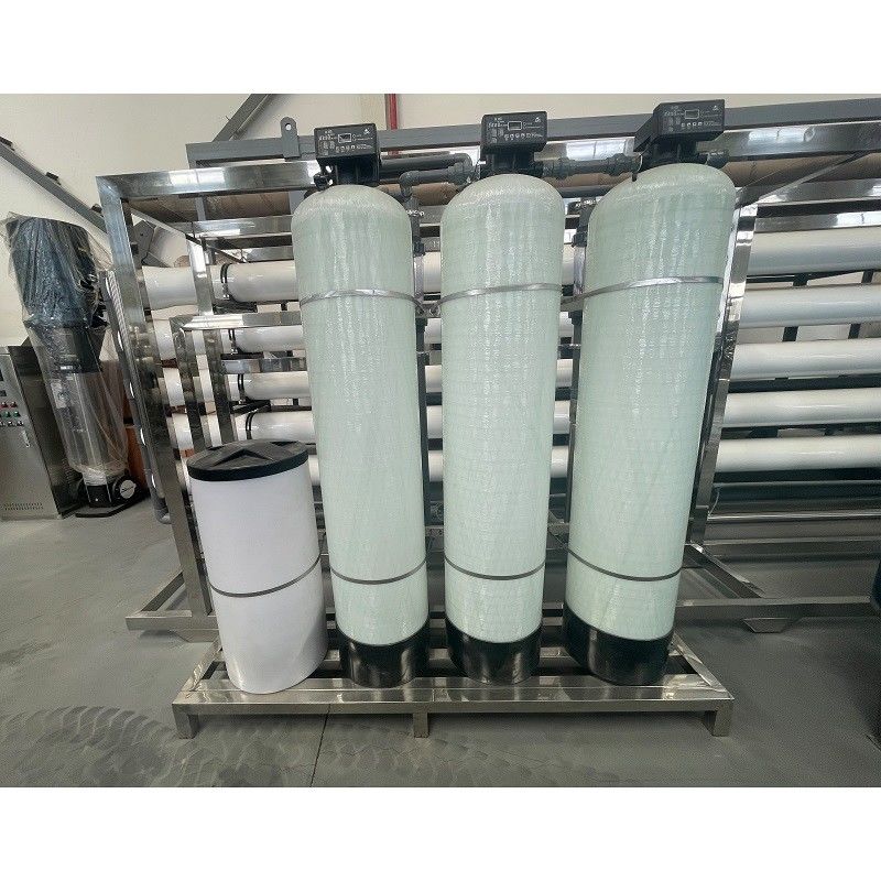 1000 L / H 우물 물 모래 탄소 필터 산업 정화기