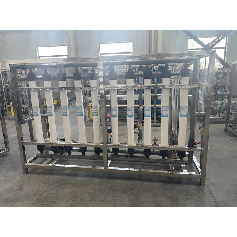 0.2-0.4MPa 강화된 PVDF MBR 망막 수처리 UF 필터레이션 시스템