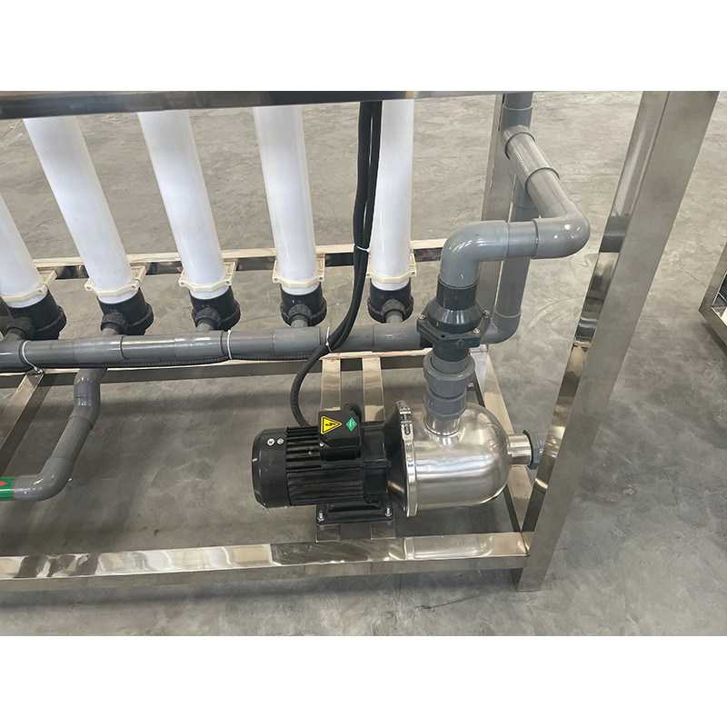 0.2-0.4MPa 강화된 PVDF MBR 망막 수처리 UF 필터레이션 시스템