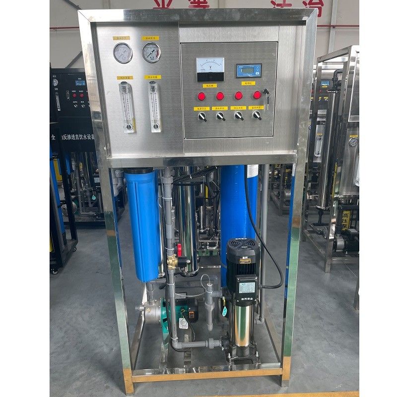 상용 역오스모시스 물 필터 500L / H 작은 물 정화 시스템