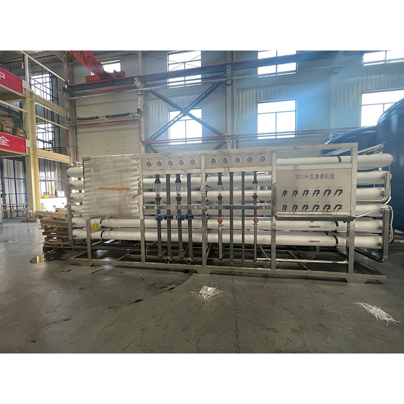 30T EDI 30000LH 산업용 울트라 필트레이션 막 필터 물 정화 기계