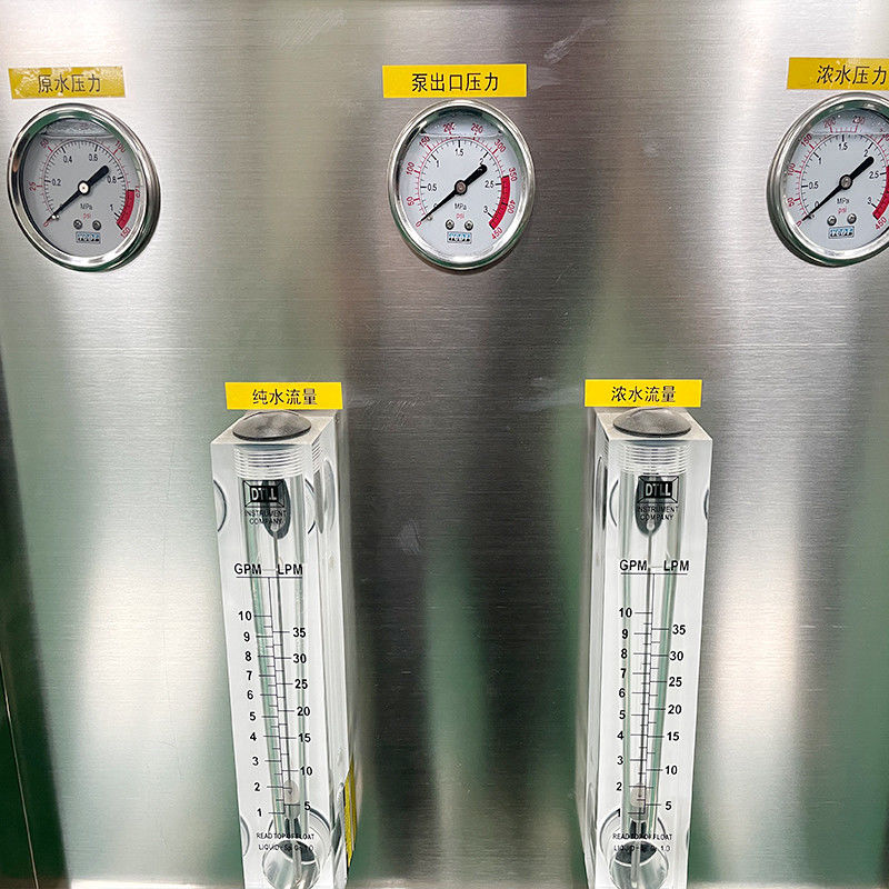 1000L / H 호텔 식수 정화 장비에 대한 완전 자동 RO 물 공장
