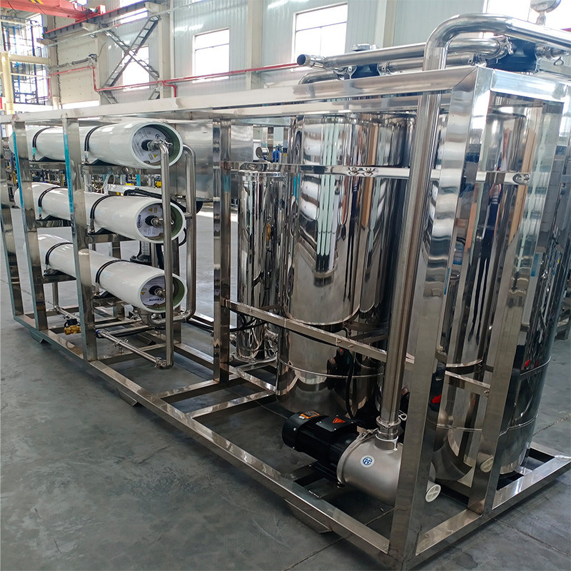2L/시간 생산성 통합 한 단계 역오스모스 처리 Ro 물 시스템
