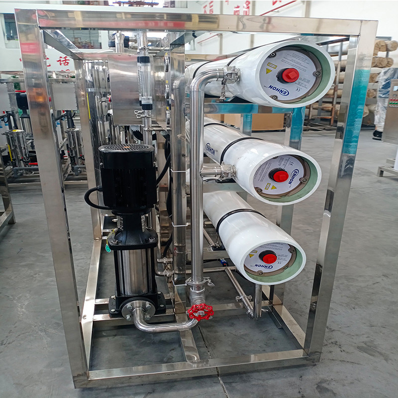 2L/시간 생산성 통합 한 단계 역오스모스 처리 Ro 물 시스템