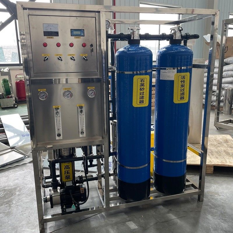 CE 인증 380V/1.5Kw 260kg 무게 RO 물 필터레이션 시스템에 대한 물 정화기