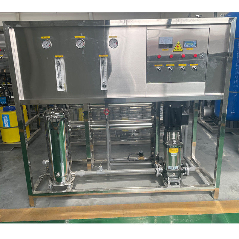 380V/1.5Kw 시스템 역오스모스 1000 리터 물 충전 역 기계 낚시 연못