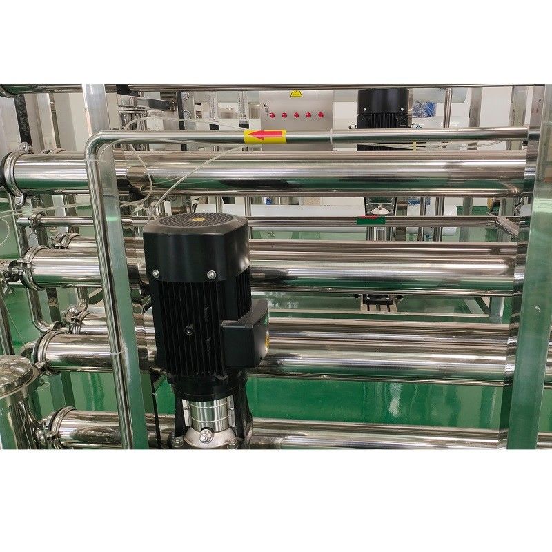 10-40C 물 온도 2TPH 2 단계 RO 처리와 함께 물 정화 장비
