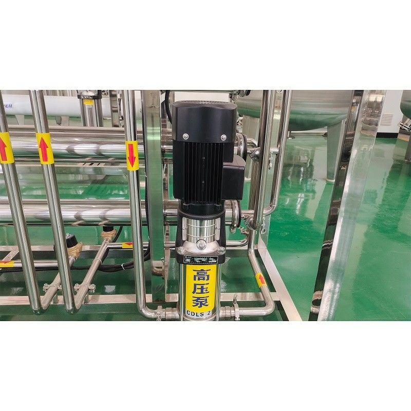 10-40C 물 온도 2TPH 2 단계 RO 처리와 함께 물 정화 장비