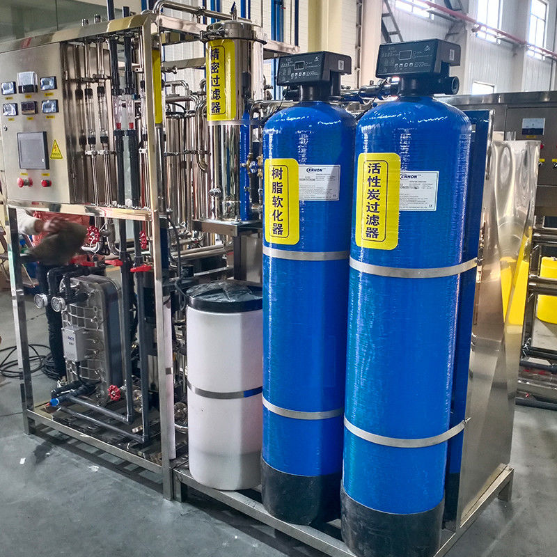 380V/1.5Kw RO 물 필터 시스템 1000L 필터레이션 플랜트 정화 역 오스모스