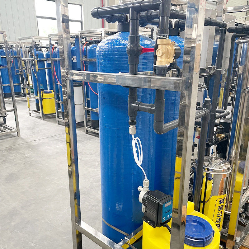 380V/1.5Kw RO 물 필터 시스템 1000L 필터레이션 플랜트 정화 역 오스모스