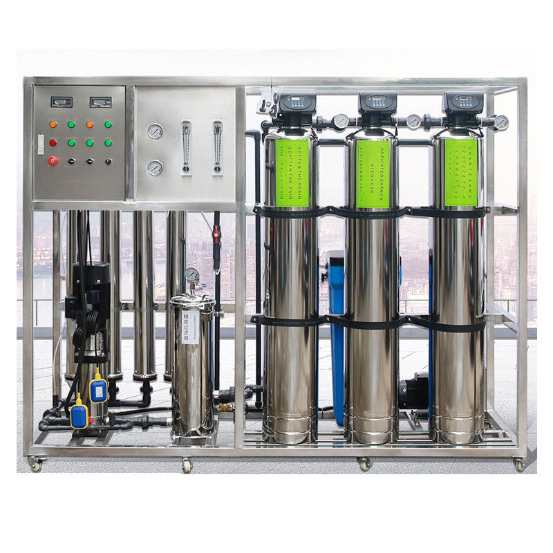380V/1.5Kw RO 물 필터 시스템 1000L 필터레이션 플랜트 정화 역 오스모스