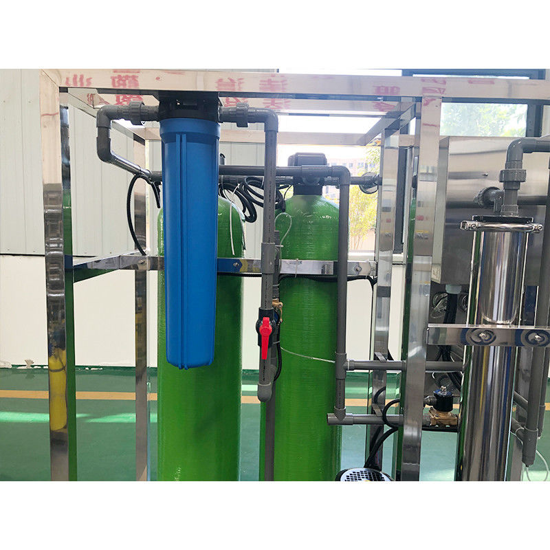 500LPH 상업용 산업용 RO 식수 필터 처리 시스템