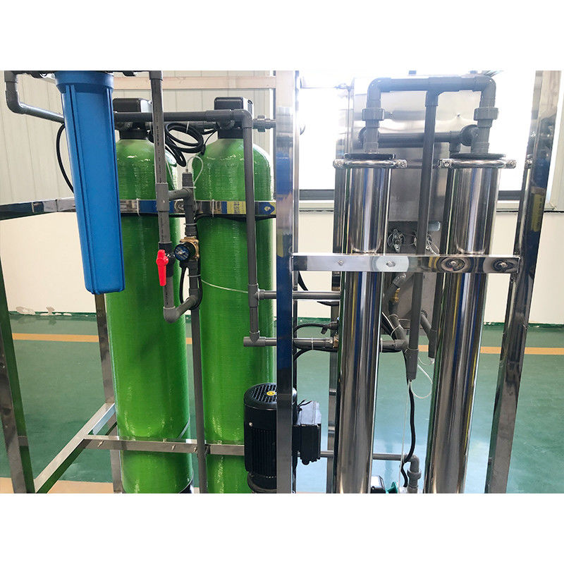 500LPH 상업용 산업용 RO 식수 필터 처리 시스템